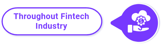 Throughout Fintech Industry services
